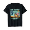 Sun Therapy St. Marys Summer Georgia Tropical Beach Lover T-Shirt