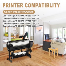 MC-10 Maintenance Cartridge Compatible with Canon ImagePROGRAF IPF650 655 670 680 685 750 755 760 765 770 780 785 830 840 850 Printer Replacement for 1320B014 Maintenance Box