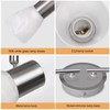 HiBay LED Track Lighting Fixtures, Rotatable 4-Light Ceiling Spot Light,