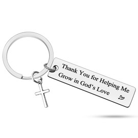Teacher Appreciation Gift Sunday School Teacher Gift Religious Teacher Keyring Bible Teacher Gift Keyring Gift for Mentor Nanny Gift Preschool Teacher Babysitter Gift Christian Gift for Teachers