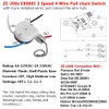 Ceiling Fan Switch Zing Ear ZE-208s E89885 3 Speed 4