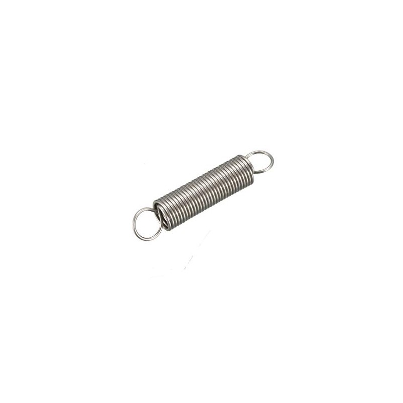 sourcing map Extended Tension Spring Wire Diameter 0.02", OD 0.2",
