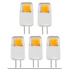 CBconcept UL Listed, G8 LED Light Bulb, 5 Pack, Warm