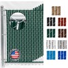 FenceSource Wave Slat (9 Colors) Single Wall Bottom Locking Privacy