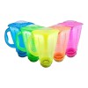 DAS 10 Vasos Licuachela Micheladas 1250ml Neon Fiesta