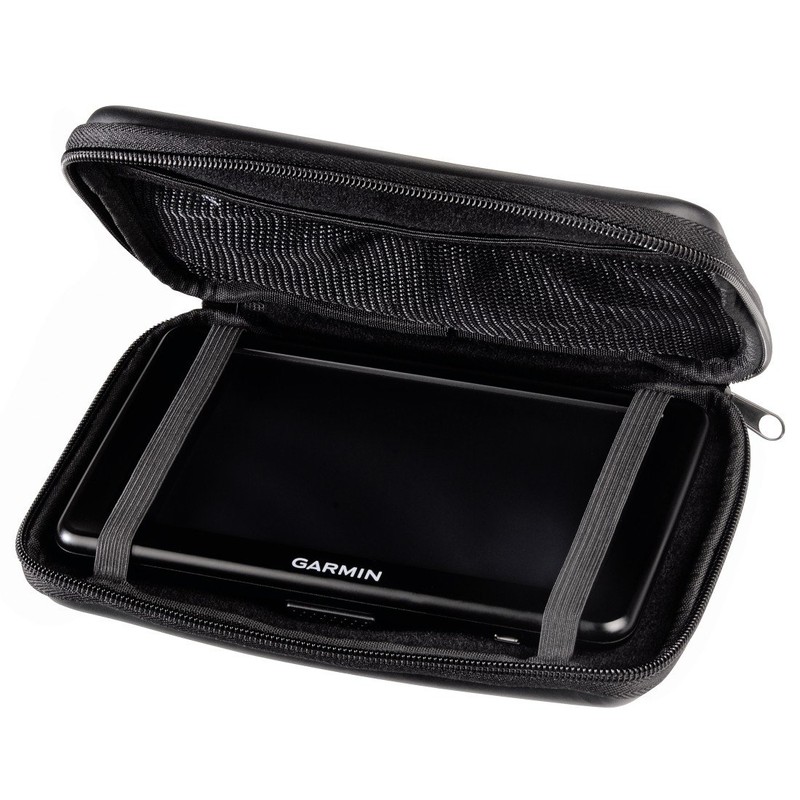 Hama Navi-Tasche Dots, 6 Zoll (15cm), Schwarz