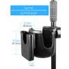 Mr.Power Mic Stand Cup Holder with Phone Holder, Universal 2-in-1