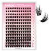 FADLASH Lash Clusters Wispy Eyelash Clusters D Curl Natural Individual