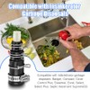 Dreyoo 1 Set Dishwasher Drain Hose Adapter Compatible with Insinkerator
