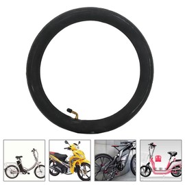14x2.125 Bike Tube, Electric Bicycle Butyl Rubber X 2.125 Inne Bent Valve E Bike Accessories 14 Inner Jetson Electric Inner Tube with Metal (14X2.125 Curved Mouth)