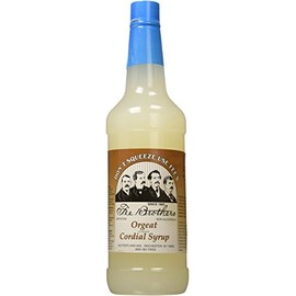 Fee Brothers Cordial Syrup & Coffee Flavoring, Orgeat, 1 quart (32 fl oz)