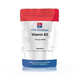 VITA PHARMA Vitamin B2 150mg 30 Tablets
