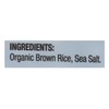 Lundberg Gluten-Free Brown Rice Organic Rice Cakes Lightly Salted --