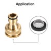 sourcing map Rubber Flat Washers 19mm OD 13mm ID 3mm