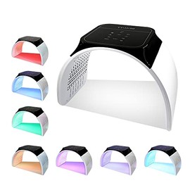 Mascarilla facial LED 7 en 1 Color SPA Equipo facial Luz LED Máquina de belleza corporal facial para el cuidado de la piel en el hogar