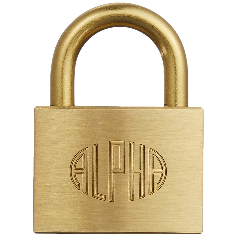 Alpha 1000-50 Padlock, Standard Type