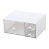 Large Desk Organizer Drawers Multipurpose Clear Stationery Cosmetic Storage Bins