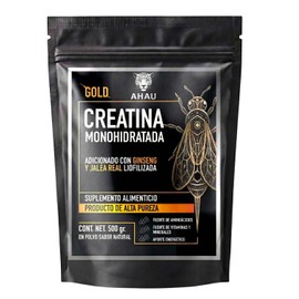 Creatina Gold Ahau 500g- Adicionada con Ginsen y Jalea Real