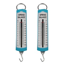 Walter Products P11104 Pack of 2 - Hanging Spring Scale (0-1000g, 10N)