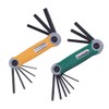 MichaelPro MP001007 Folding Hex Key Allen Wrench Set with SAE