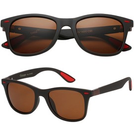 PolarSpex Mens Sunglasses - Retro Sunglasses for Men, Polarized Sunglasses for Womens - Cool Shades for Driving, Fishing