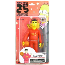 NECA The Simpsons 25th Anniversary - Series 1 - Yao Ming Action Figure, 5" by NECA