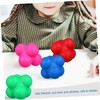 KICHOUSE 6 Pcs Hexagonal Reaction Training Balls for Agility Reflex