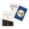 Virginia State Flag, Letterpress (52 Playing Cards, Poker Size Card