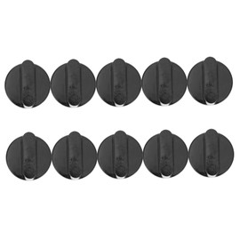 Gatuida 10pcs Gas Stove Knobs Control Knobs for Gas Cooker Design Compact Lightweight Replacement for Kitchen Cooktop