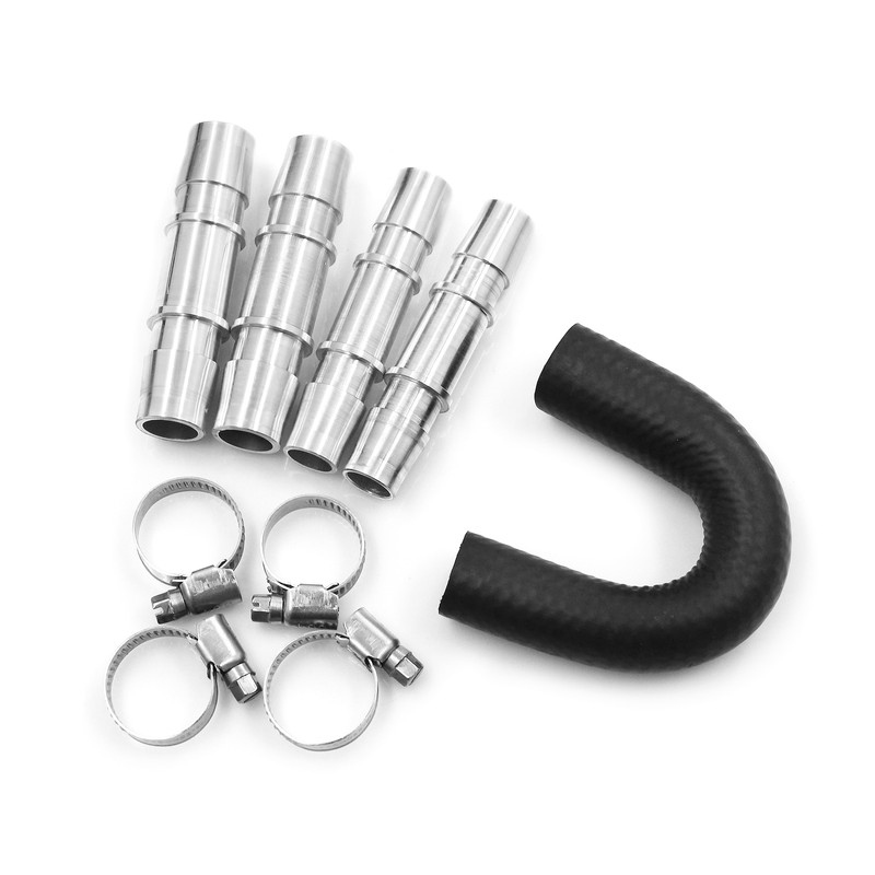 Engine Heater Core Bypass Kit with 5/8'' 3/4'' Hose Compatible