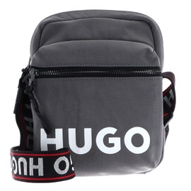 HUGO Quentyn NS Zip Crossbody Grey, gray