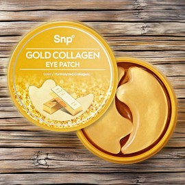 S&P Eye Patch Ingredients: Eye Area Wrinkle Improvement, Eye Area Whitening, Gold Collagen Eye Patches, 5 Pieces, 60 Pieces / 에스엔피 아이 패치 성분 눈가 주름 개선 눈가 미백 골드 콜라겐 아이 패치 5개 60개입