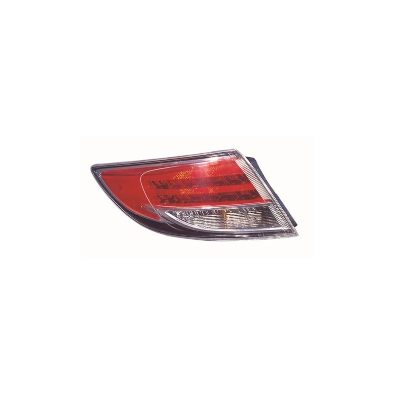 HEADLIGHTSDEPOT Left Driver Side LED Tail Light Compatible With Mazda