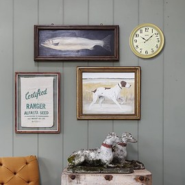 Seiko Carter Non Ticking Wall Clock, 14.5 Inch, Brown