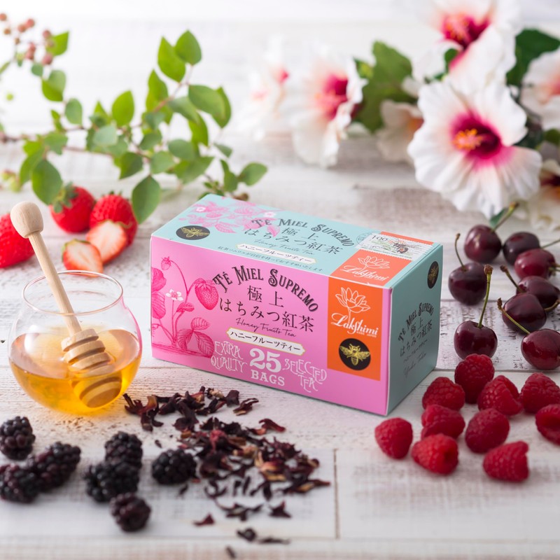Lakshimi Te' Miel SUPREMO Premium Honey Fruit Tea 12 Bags