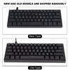 Mechanical Keyboard Cool Lighting RGB 61 Keys Compact Structure Light