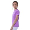 TIZAX Girls' Short-Sleeved UV Swimming Shirt Children's Swimming Shirt UPF