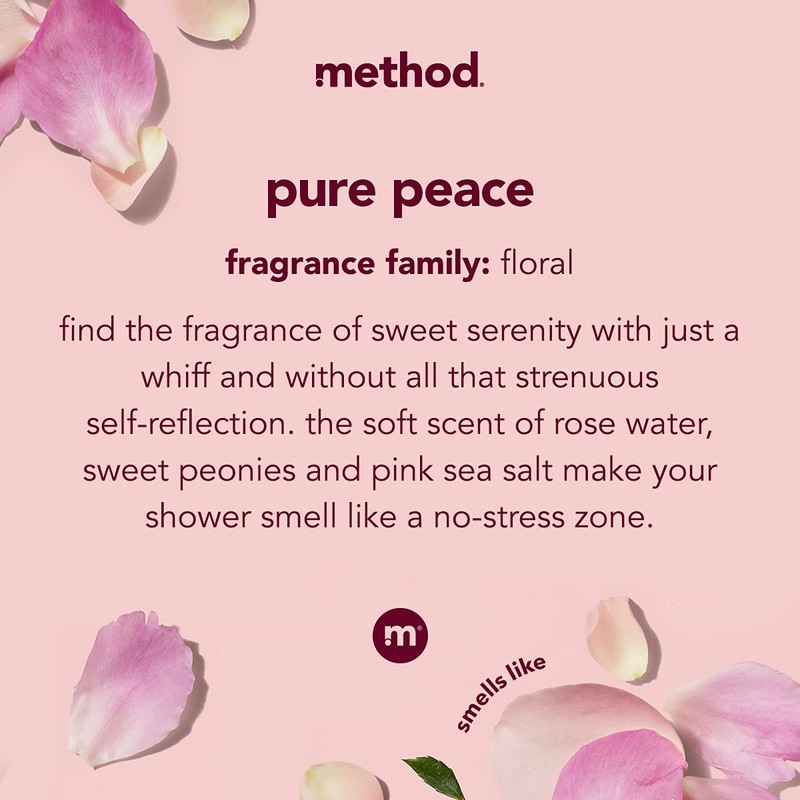 Method Body Wash, Pure Peace, Paraben and Phthalate Free, 18