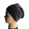 New Under Hijab Scarf Tube Stretchable Bonnet Cap (Dark Grey)