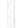 Comfy Package Jumbo Smoothie Straws - 100 Pack, Clear Plastic