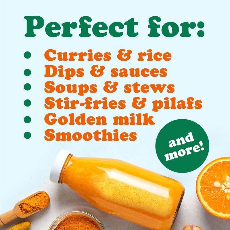 Food to Live Organic Turmeric Powder, 2 Pounds Non-GMO, Finely