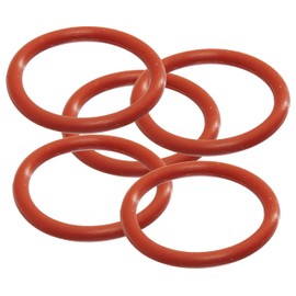 Sterling Seal & Supply 228 Silicone O-Ring, 70A Durometer, Red, 2-1/4" ID, 2-1/2" OD, 1/8" Width (Pack of 5)
