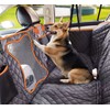 Waterproof Dog Car Seat Cover for Pet Travel – Convertible
