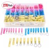 Nilight 270PCS Heat Shrink Wire connector Kit Waterproof Marine Automotive