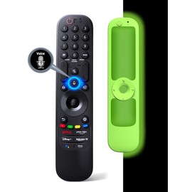 Magic Replacement for LG TV Remote Control with Voice and Pointer Function，MR22GN for LG Magic Remote with Luminous Protective Cover (Green)
