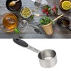 Tazas Medidoras Cuchara Medidora de Café de Acero Inoxidable 1/8