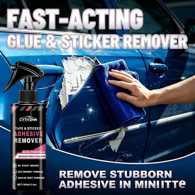 Adhesive Remover Softens & Dissolves Goo & Glue, Stickers, Labels,