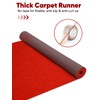 Red Carpet Runner for Party, 3' x 10' Extra Thick
