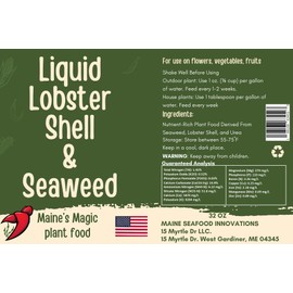 Generic Maine's Magic Plant Food Liquid Lobster Shell & Seaweed