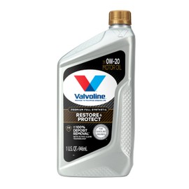 Valvoline Restore & Protect Full Synthetic 0W-20 Motor Oil 1 Quart